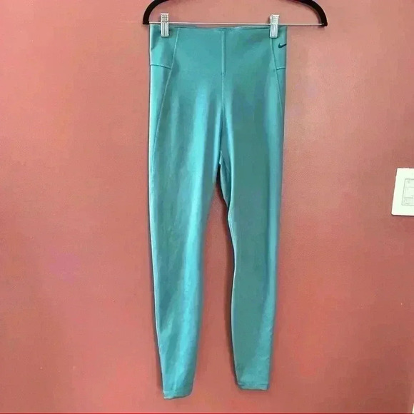 Nike Victory Women's Training Tights Teal - Picture 2 of 8